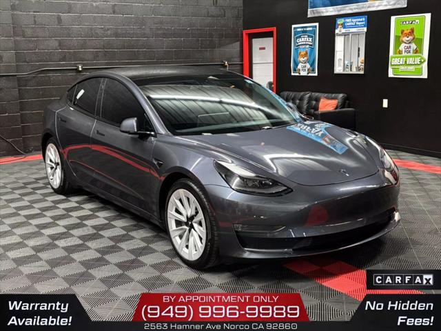 used 2021 Tesla Model 3 car, priced at $14,950