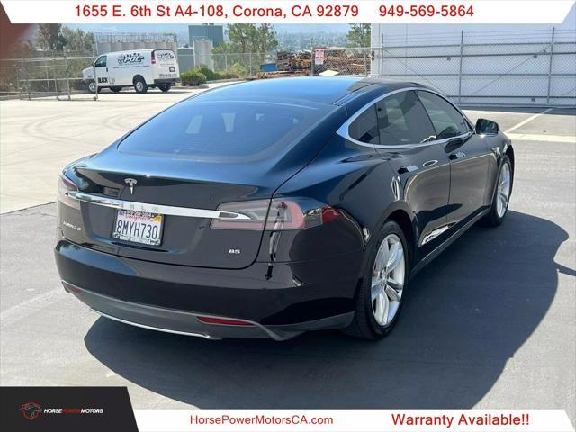 used 2015 Tesla Model S car, priced at $13,950