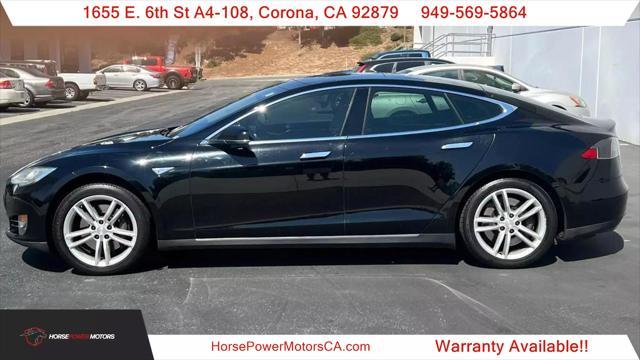 used 2015 Tesla Model S car, priced at $13,950