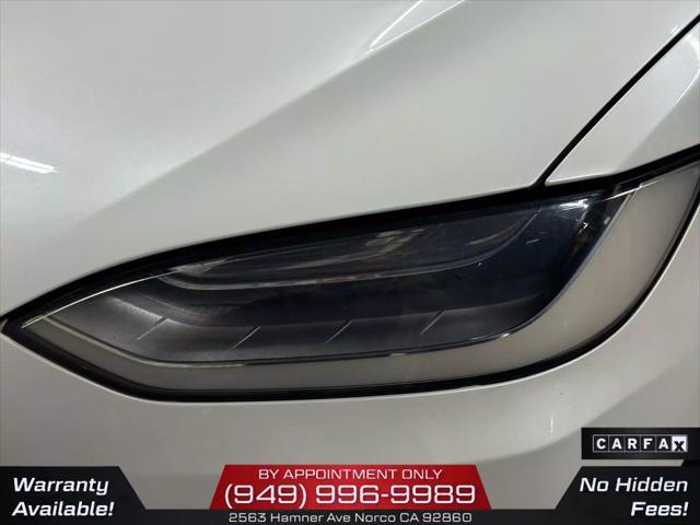 used 2016 Tesla Model X car, priced at $20,950