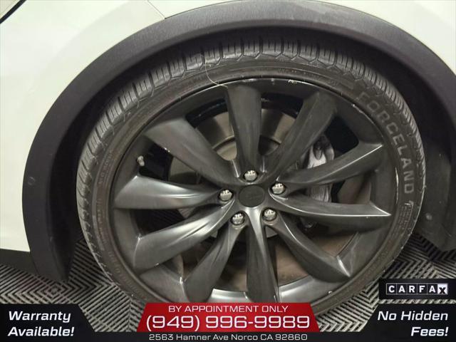used 2016 Tesla Model X car, priced at $20,950
