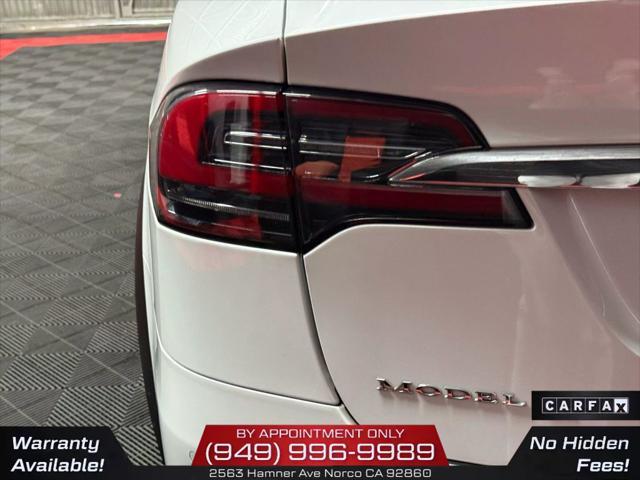 used 2016 Tesla Model X car, priced at $20,950