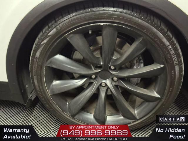 used 2016 Tesla Model X car, priced at $20,950