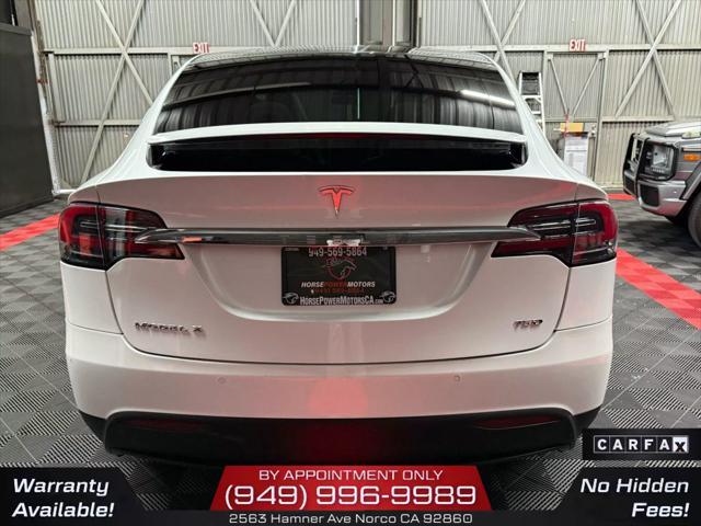 used 2016 Tesla Model X car, priced at $20,950