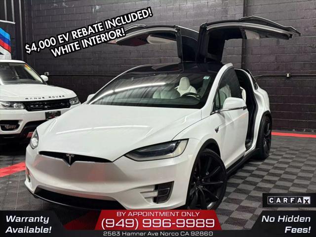used 2016 Tesla Model X car, priced at $20,950