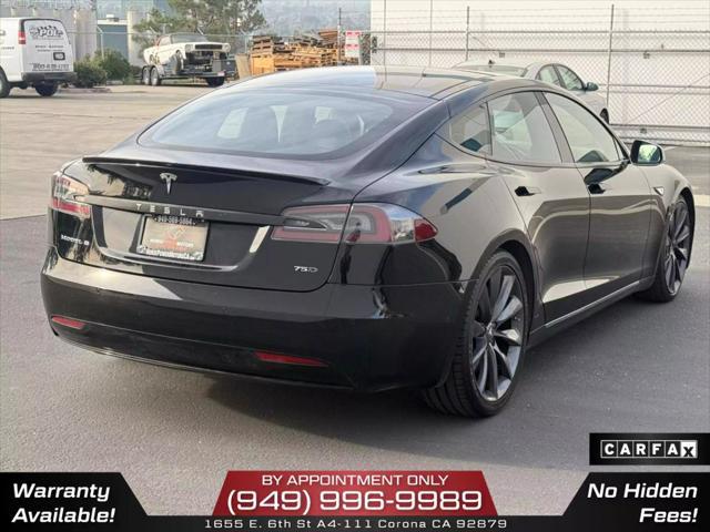 used 2016 Tesla Model S car, priced at $15,950