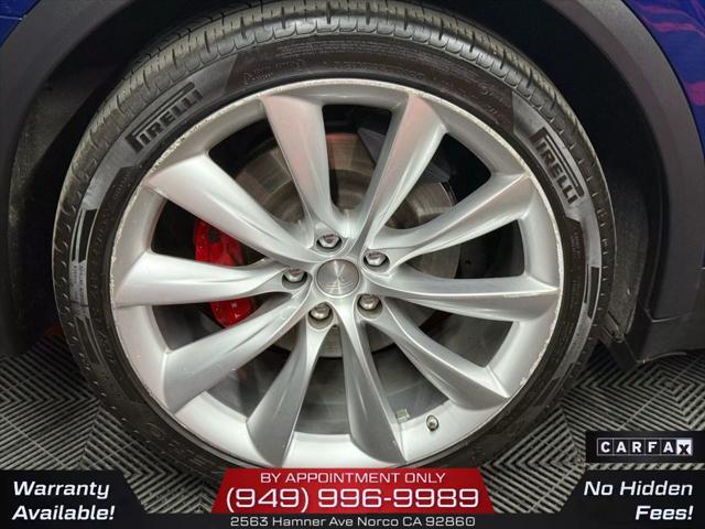 used 2016 Tesla Model X car, priced at $26,950