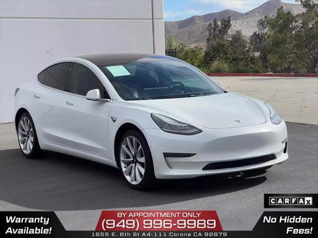 used 2018 Tesla Model 3 car, priced at $13,950