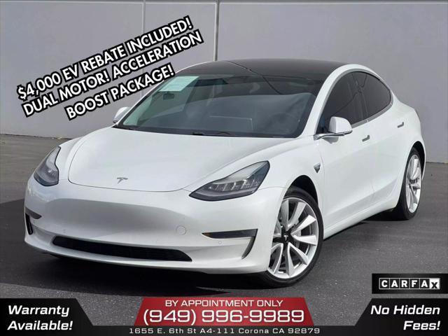 used 2018 Tesla Model 3 car, priced at $13,950