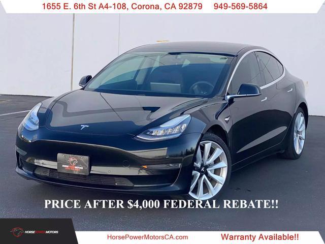 used 2020 Tesla Model 3 car, priced at $15,950