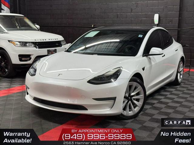 used 2021 Tesla Model 3 car, priced at $15,950