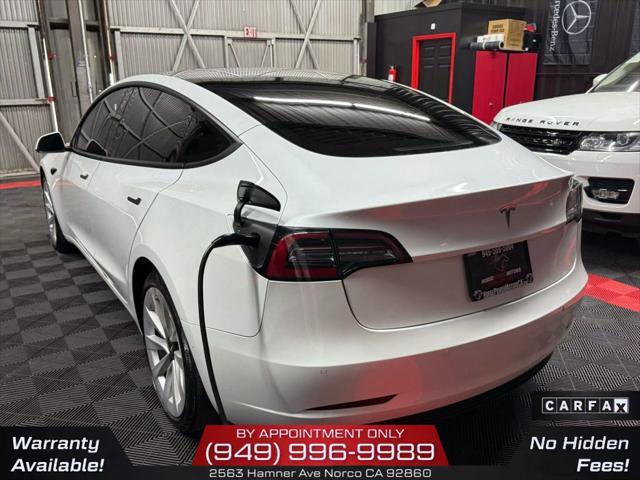 used 2021 Tesla Model 3 car, priced at $15,950