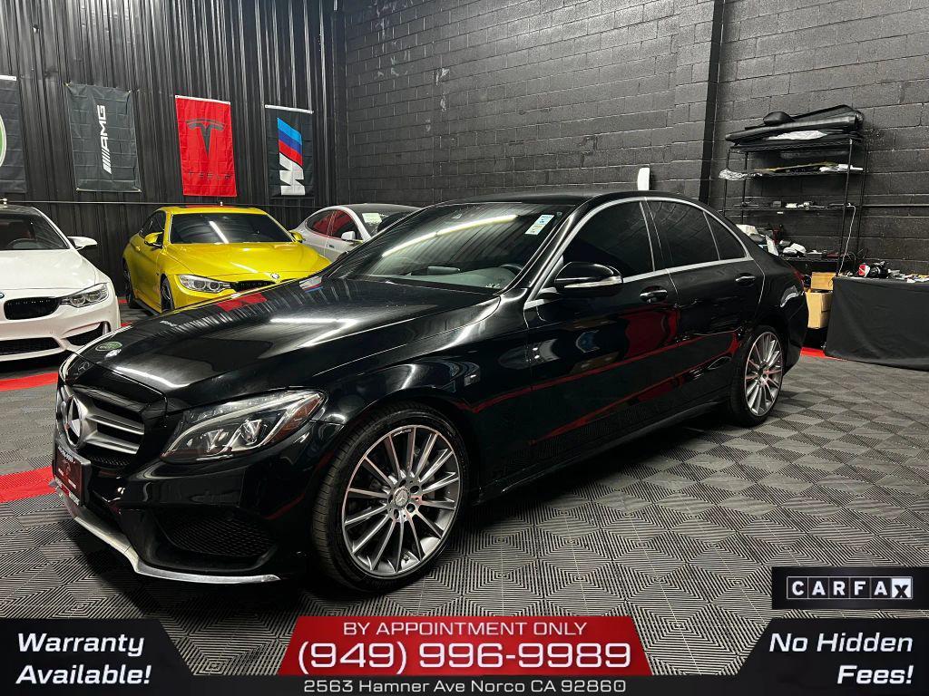 used 2015 Mercedes-Benz C-Class car, priced at $15,950