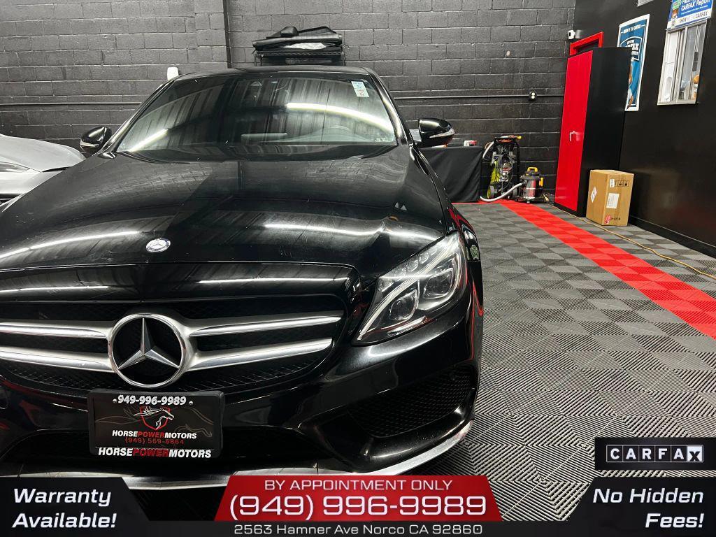 used 2015 Mercedes-Benz C-Class car, priced at $15,950