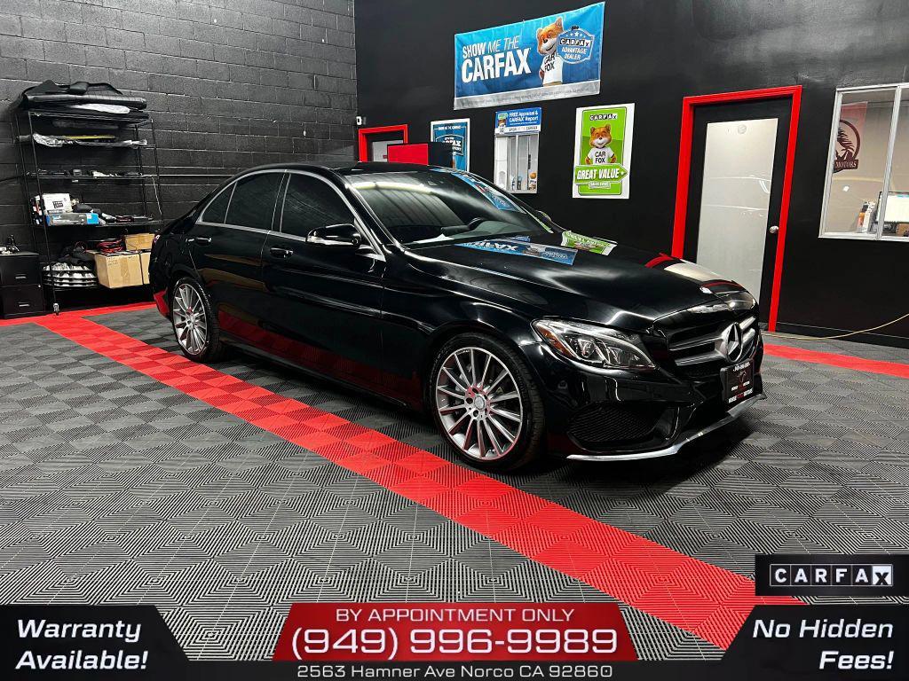 used 2015 Mercedes-Benz C-Class car, priced at $15,950