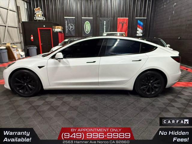 used 2021 Tesla Model 3 car, priced at $18,950