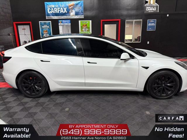 used 2021 Tesla Model 3 car, priced at $18,950