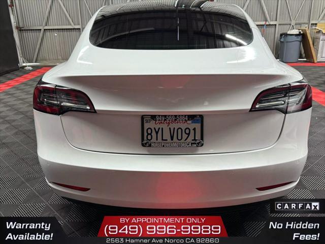 used 2021 Tesla Model 3 car, priced at $18,950