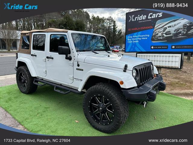used 2018 Jeep Wrangler JK Unlimited car, priced at $25,325