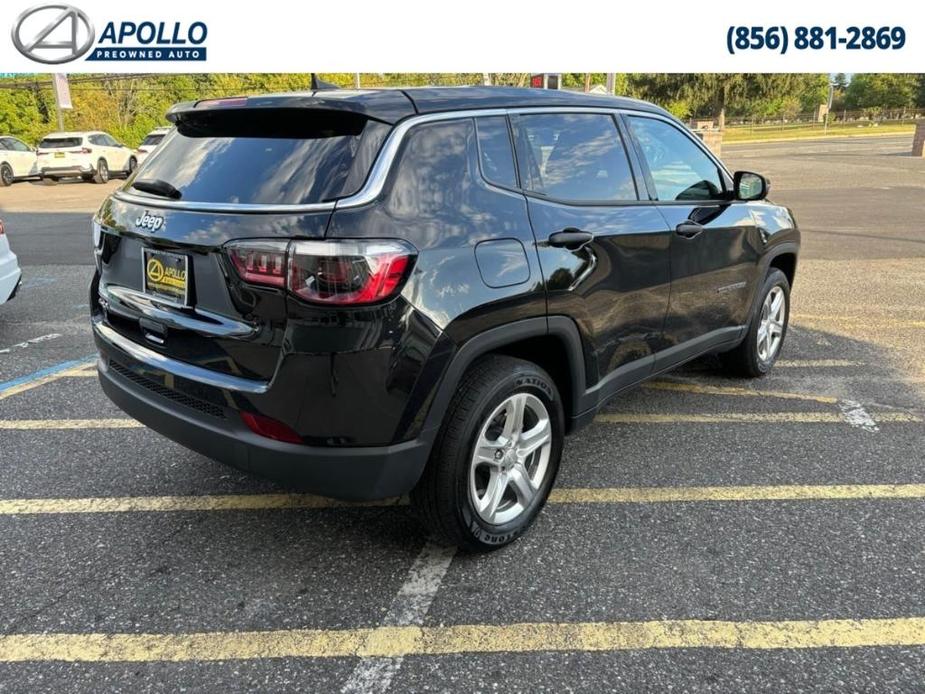 used 2023 Jeep Compass car, priced at $24,443