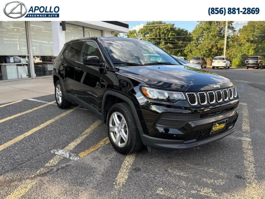 used 2023 Jeep Compass car, priced at $24,443