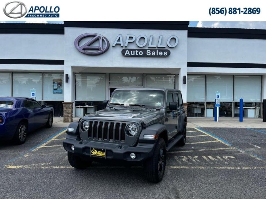 used 2020 Jeep Wrangler Unlimited car, priced at $30,493