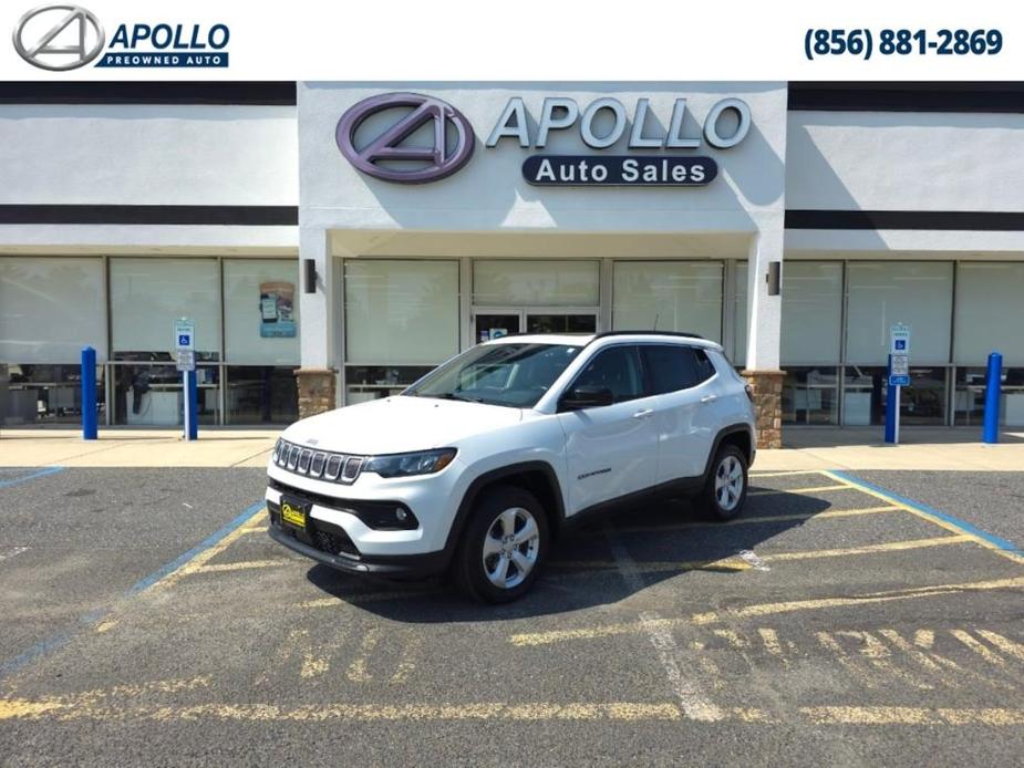 used 2022 Jeep Compass car, priced at $22,827