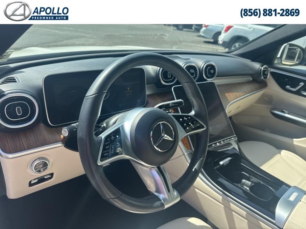 used 2023 Mercedes-Benz C-Class car, priced at $37,489