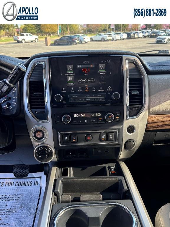 used 2021 Nissan Titan car, priced at $38,000
