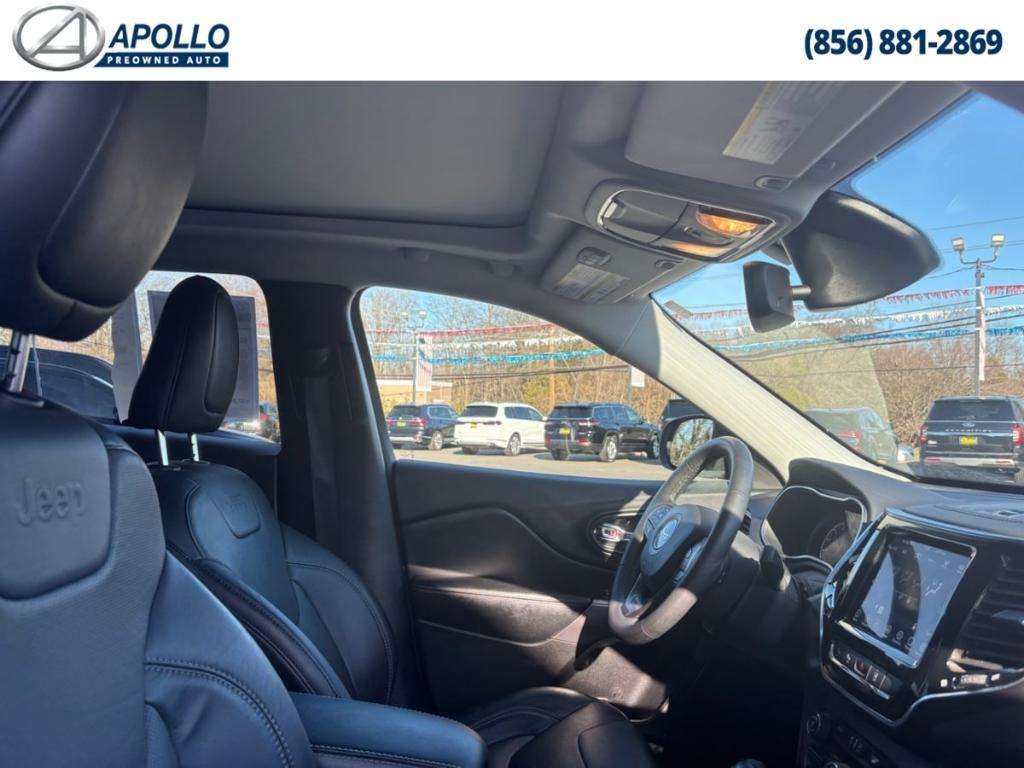 used 2021 Jeep Cherokee car, priced at $24,299