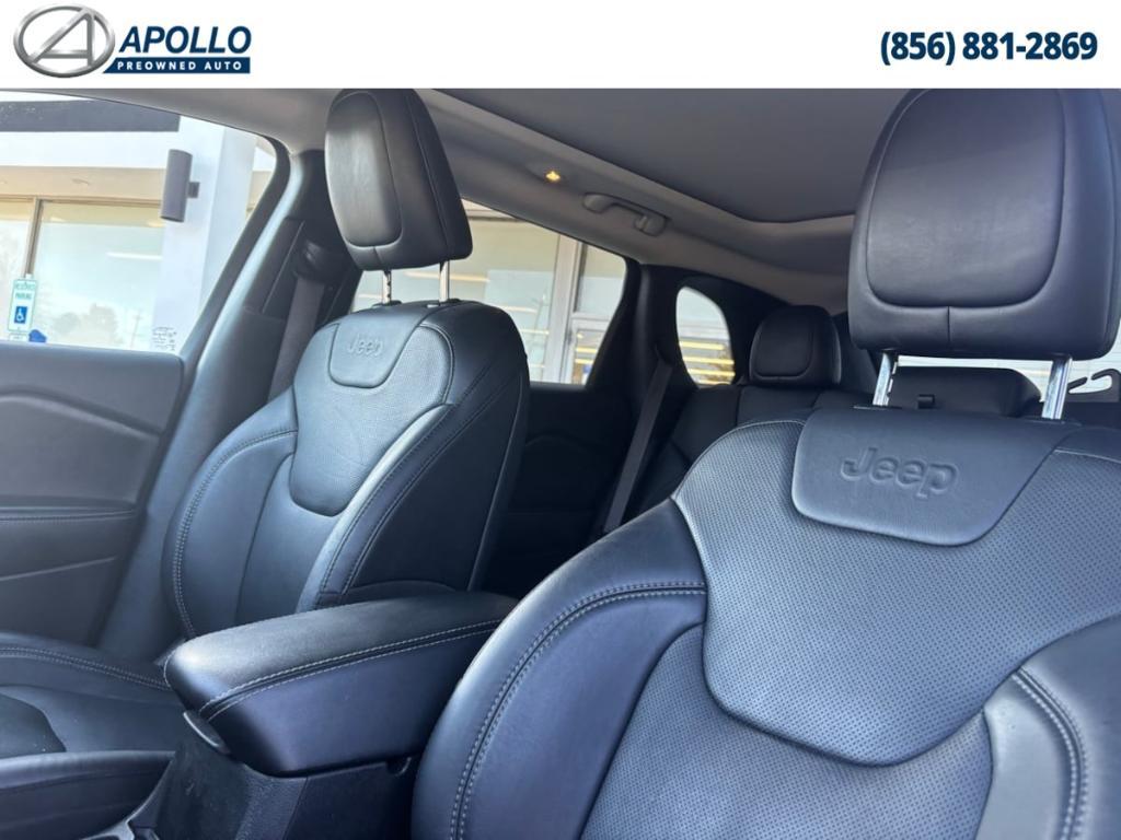 used 2021 Jeep Cherokee car, priced at $24,299