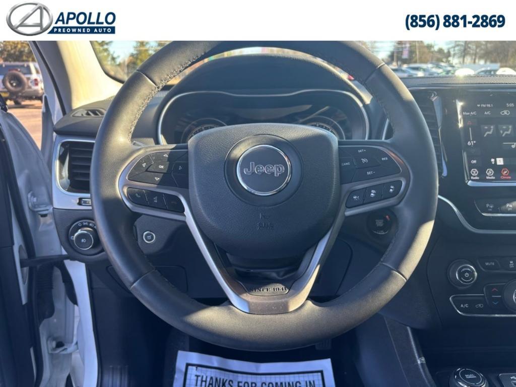 used 2021 Jeep Cherokee car, priced at $24,299