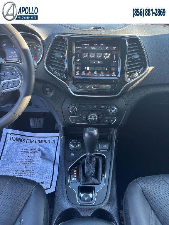 used 2021 Jeep Cherokee car, priced at $24,299