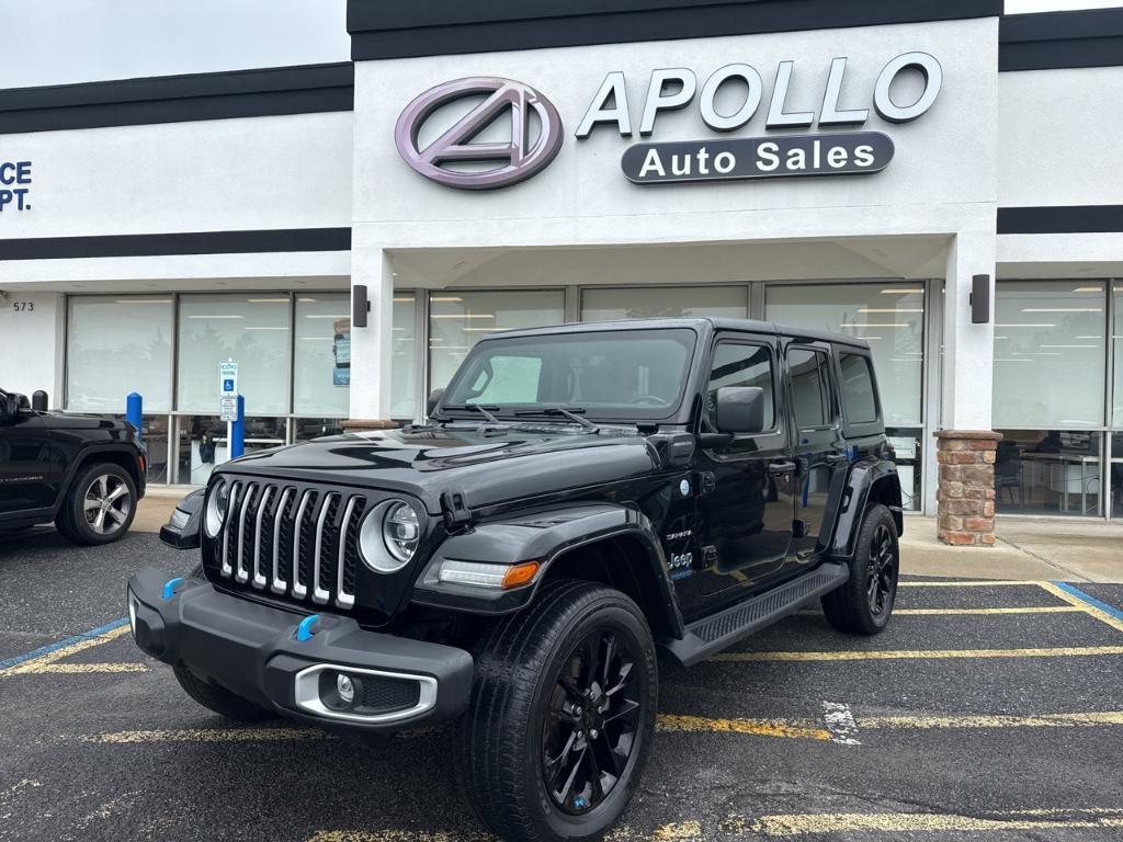 used 2022 Jeep Wrangler Unlimited 4xe car, priced at $32,715