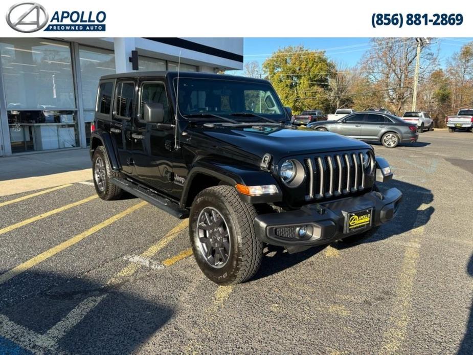 used 2021 Jeep Wrangler Unlimited car, priced at $25,789