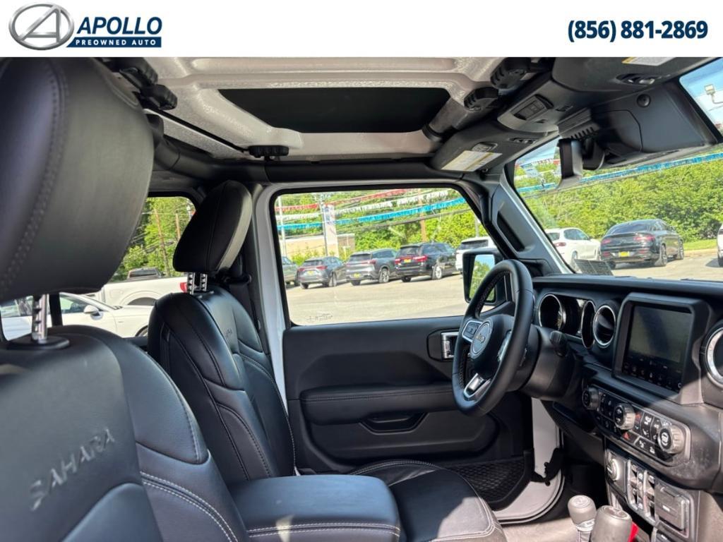 used 2021 Jeep Wrangler Unlimited car, priced at $29,678