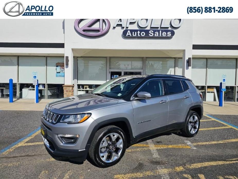 used 2021 Jeep Compass car, priced at $19,875