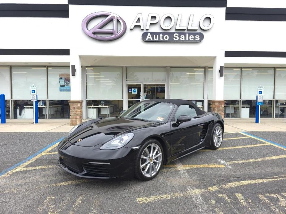 used 2017 Porsche 718 Boxster car, priced at $39,983