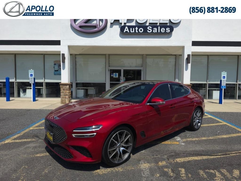 used 2022 Genesis G70 car, priced at $28,995