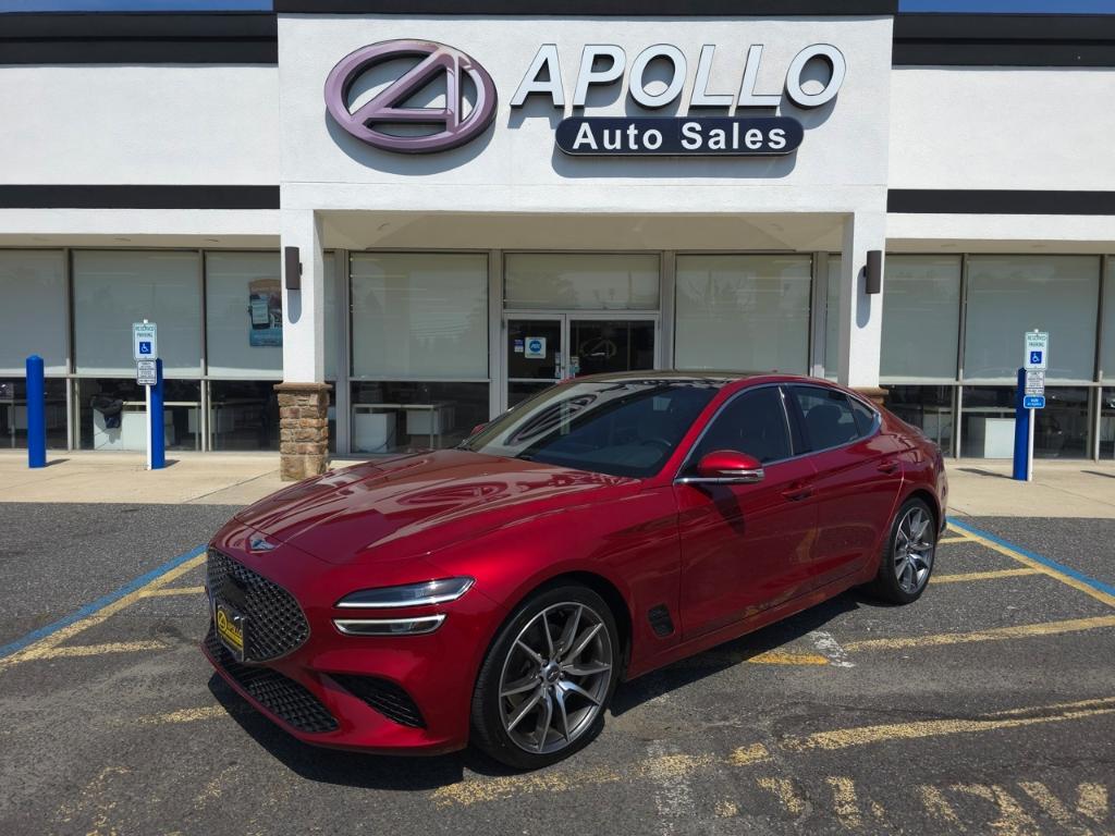 used 2022 Genesis G70 car, priced at $28,995