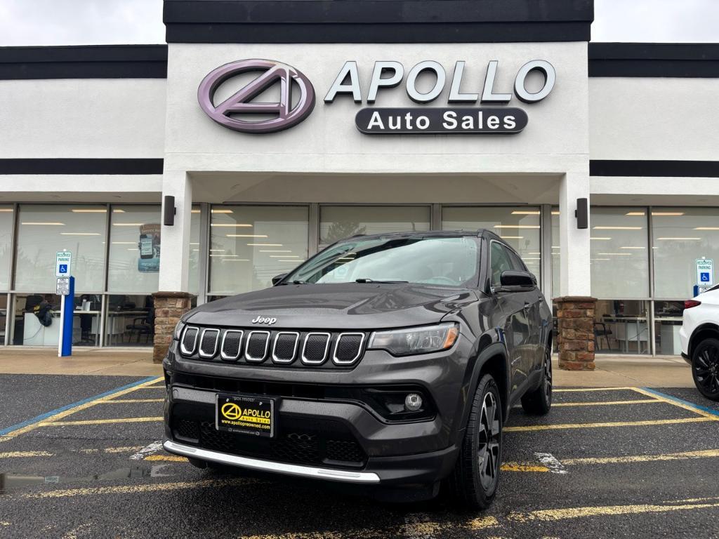 used 2022 Jeep Compass car, priced at $23,845