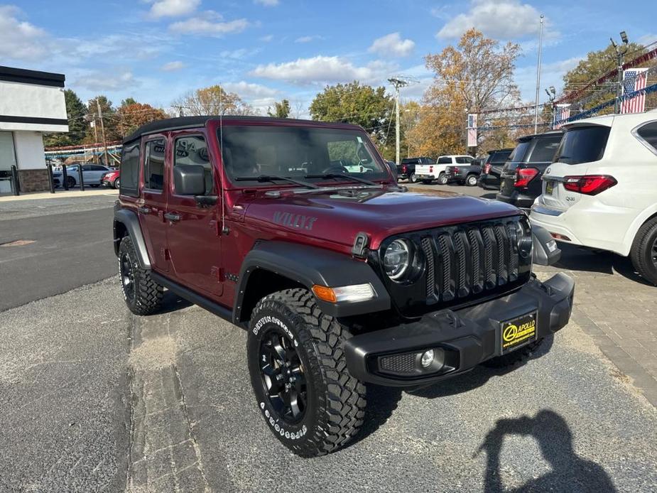 used 2021 Jeep Wrangler Unlimited car, priced at $31,749