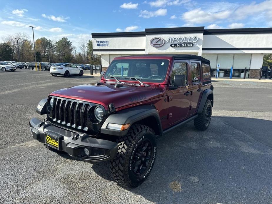 used 2021 Jeep Wrangler Unlimited car, priced at $31,749