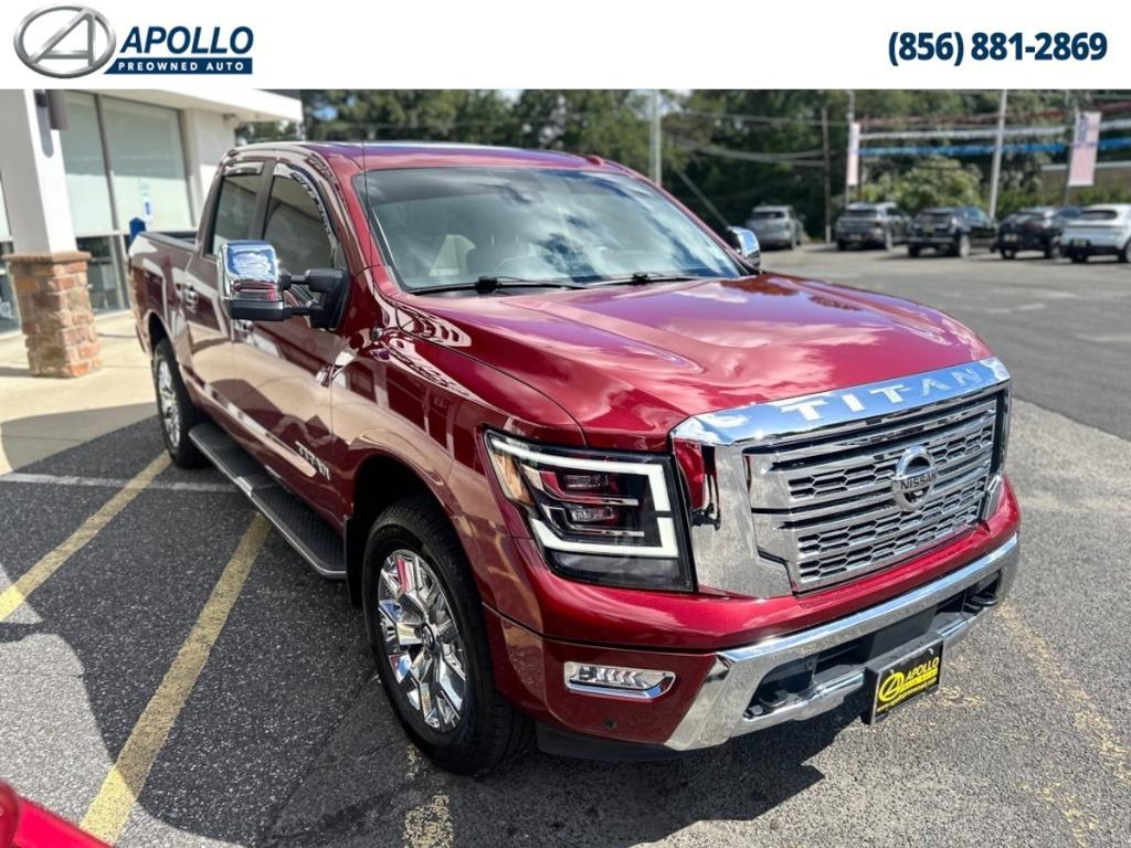 used 2021 Nissan Titan car, priced at $37,531