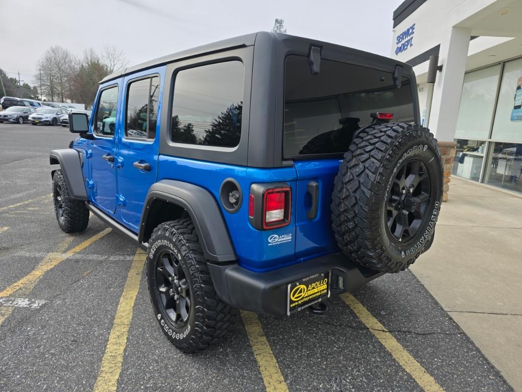 used 2021 Jeep Wrangler Unlimited car, priced at $31,443