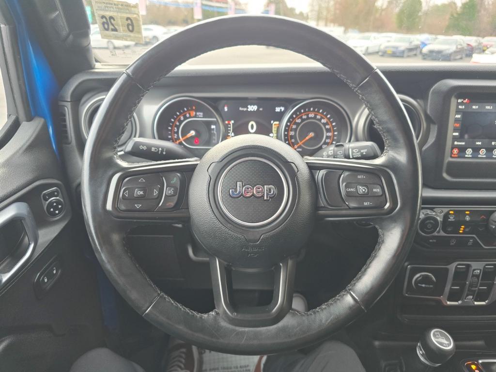 used 2021 Jeep Wrangler Unlimited car, priced at $31,443