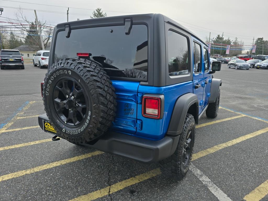 used 2021 Jeep Wrangler Unlimited car, priced at $31,443