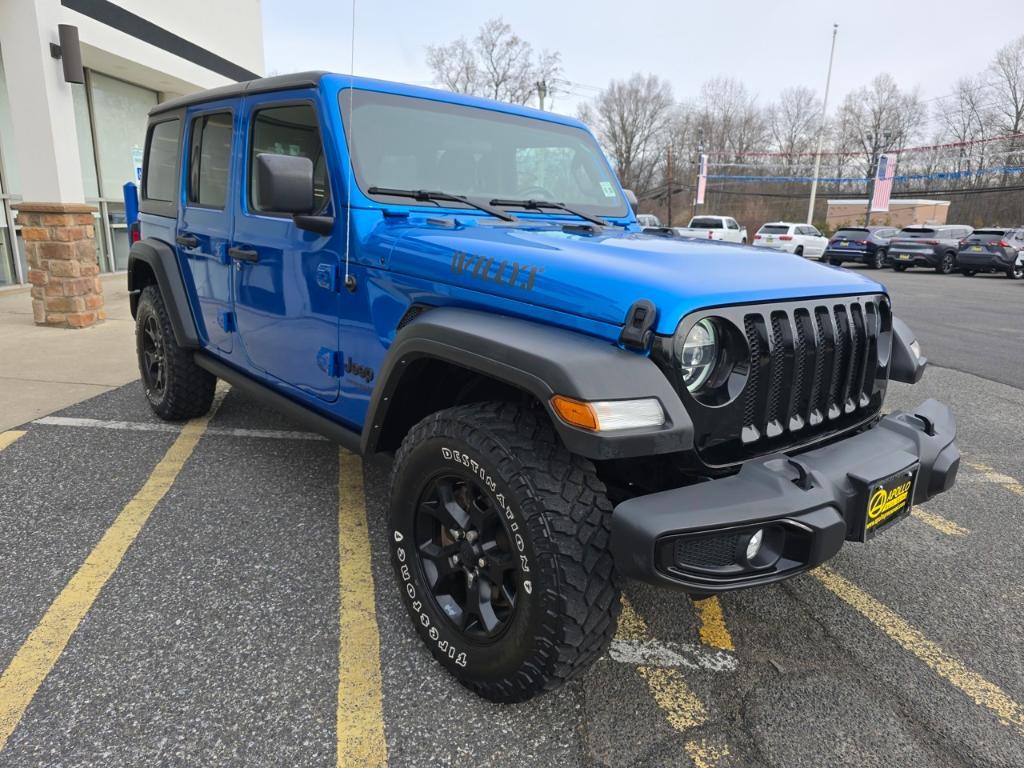 used 2021 Jeep Wrangler Unlimited car, priced at $31,443