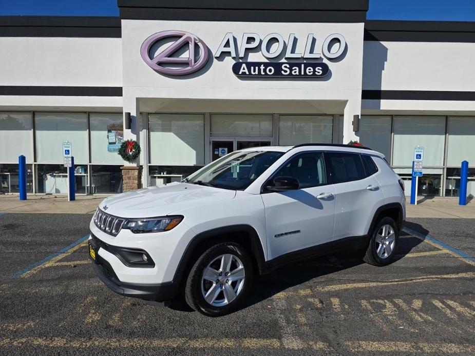 used 2022 Jeep Compass car, priced at $20,437