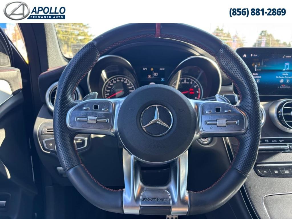 used 2021 Mercedes-Benz AMG GLC 43 car, priced at $35,983